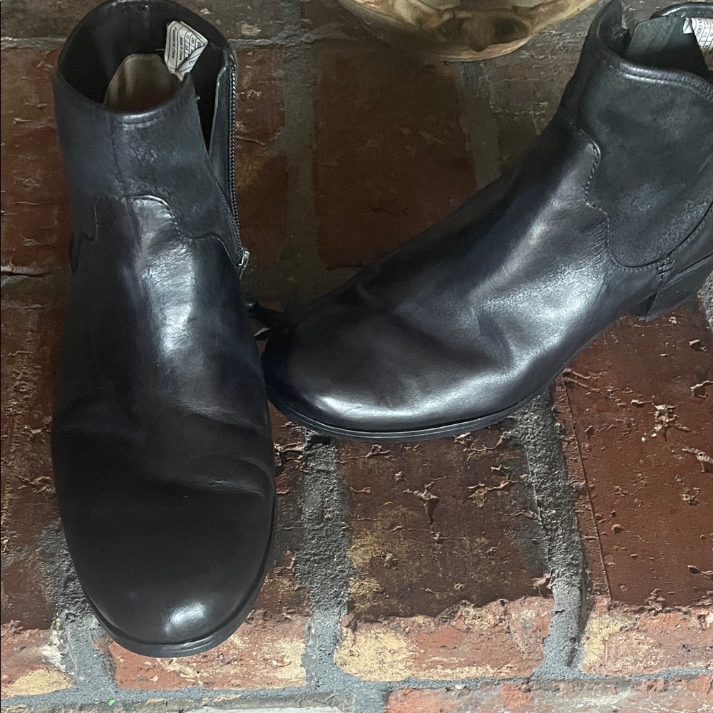 UGG Black Leather Boots